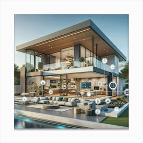 Smart Home 1 Canvas Print