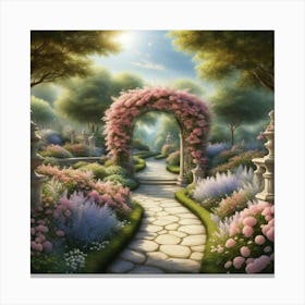 Garden Path 7 Canvas Print