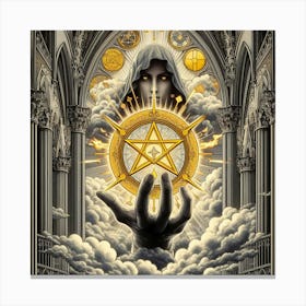 Pentagram Canvas Print