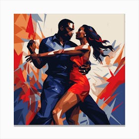 Tango Dancers 1 Canvas Print