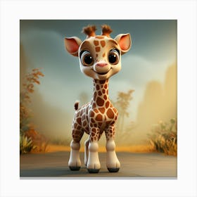 Giraffe 23 Canvas Print