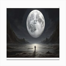 Full Moon Canvas Print