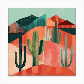 Desert Landscape Canvas Print Canvas Print