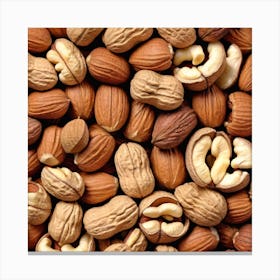 Nuts And Hazelnuts 3 Canvas Print