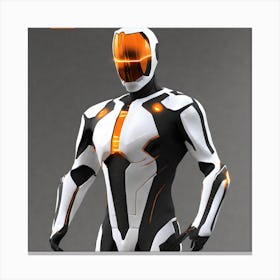 Futuristic Suit 46 Canvas Print