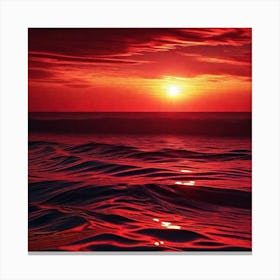 Sunset Wallpaper Canvas Print