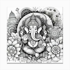 Ganesha 11 Canvas Print