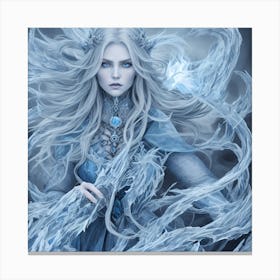 Ice Queen Canvas Print