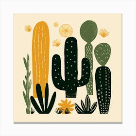 Cactus 44 Canvas Print