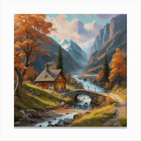 Autumn In The Mountains Canvas Print