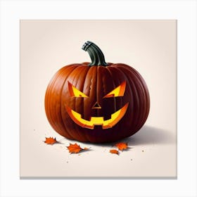 Halloween Pumpkin 8 Canvas Print