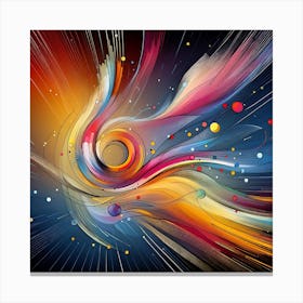 Abstract Painting 45 Canvas Print