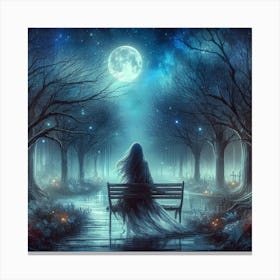 Spooky Night Canvas Print