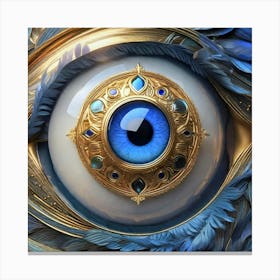 Eye Of The Gods Canvas Print