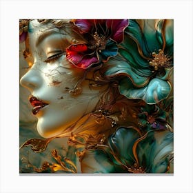 Flora 3 Canvas Print