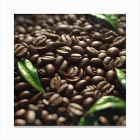 Coffee Beans 188 Canvas Print