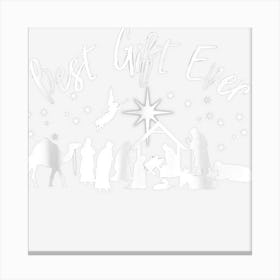 Best Ever Christian Christmas Jesus Nativity Religious Canvas Print