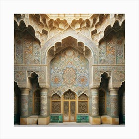 Iran Islamic Architecture Canvas Print