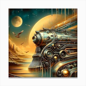 Steam Train Canvas Print