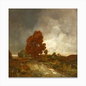 Road In The Countryside Canvas Print