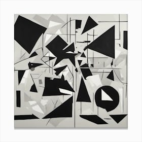 563530 The Painting Depicts A Collection Of Geometric Sha Xl 1024 V1 0 Canvas Print