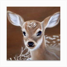 Beautiful Deer Canvas Print