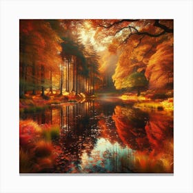 Autumn Forest 4 Canvas Print