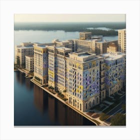 Florida City Canvas Print