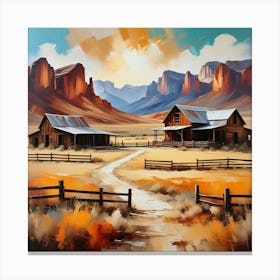 Rancho Doble Canvas Print