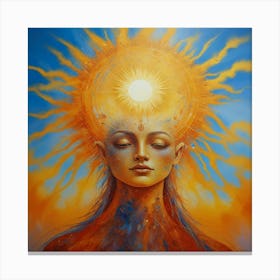 Sun In The Head Canvas Print