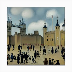 Tower Bridge London, England. Canvas Print