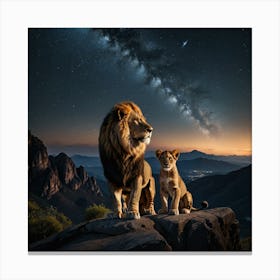 Lion King Canvas Print