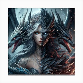 Dragons 1 Canvas Print