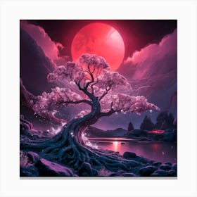 Sakura Tree Canvas Print