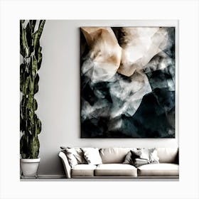 Abstract in living Canvas Print