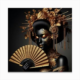 Geisha 201 Canvas Print