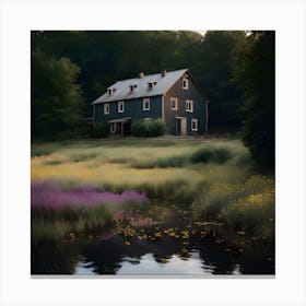 House In The Woods 8 Canvas Print