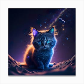 Cat Galaxy (19) Canvas Print