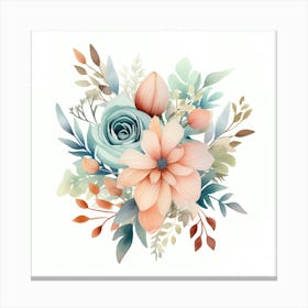 Floral Bouquet 1 Canvas Print