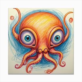 Octopus 120 Canvas Print