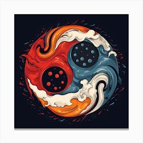 Yin Yang 14 Canvas Print