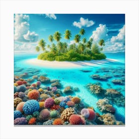 Coral Reef 3 Canvas Print