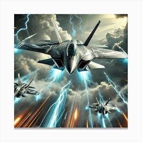 Aetherian Fighters Canvas Print