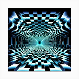 Holographic Tunnel Lienzo