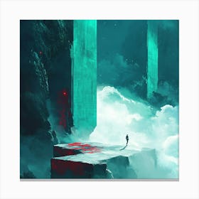 Aeon Scifi Canvas Print