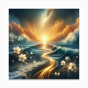 Dreaming Of The Ocean Canvas Print