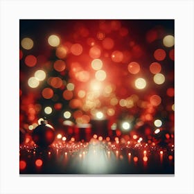 Bokeh Background Canvas Print