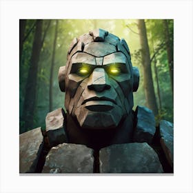 Stone Golem Canvas Print