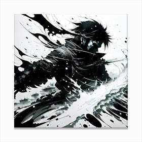 Samurai Swordsman Canvas Print