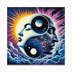 Yin Yang 4 Canvas Print